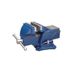 General Purpose 4” Jaw Bench Vise with Swivel Base