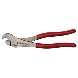 Wilde Tool G410P.NP-BB, Wilde Tools- 7-1/2" Battery Pliers Manufactured & Assembled in Hiawatha, Kansas U.S.A. Fixed Joint3 Sets of TeethFinish : Polished, Each