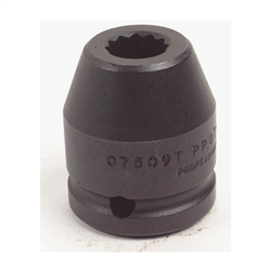 Proto J07518T, Proto - 3/4" Drive Impact Socket 1-1/8" - 12 Point