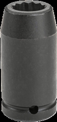 Proto J07519MLT, Proto - 3/4" Drive Deep Impact Socket 19 mm - 12 Point