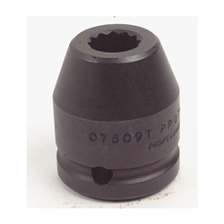 Proto J07519T, Proto - 3/4" Drive Impact Socket 1-3/16" - 12 Point