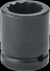 Proto J07525MT, Proto - 3/4" Drive Impact Socket 25 mm - 12 Point