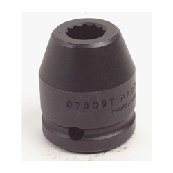 Proto J07525T, Proto - 3/4" Drive Impact Socket 1-9/16" - 12 Point