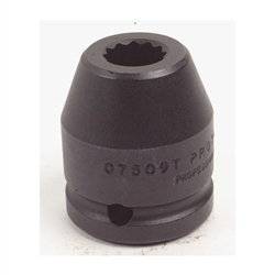 Proto J07527T, Proto - 3/4" Drive Impact Socket 1-11/16" - 12 Point