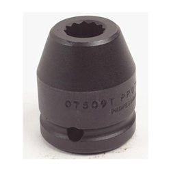 Proto J07532T, Proto - 3/4" Drive Impact Socket 2" - 12 Point