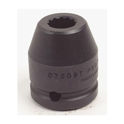 Proto J07534T, Proto - 3/4" Drive Impact Socket 2-1/8" - 12 Point