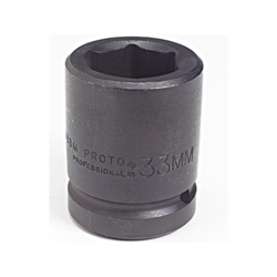 Proto J10030M, Proto - 1" Drive Impact Socket 30 mm - 6 Point