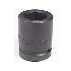 Proto J10046M, Proto - 1" Drive Impact Socket 46 mm - 6 Point