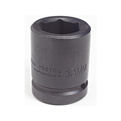 Proto J10050M, Proto - 1" Drive Impact Socket 50 mm - 6 Point