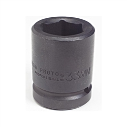 Proto J10055M, Proto - 1" Drive Impact Socket 55 mm - 6 Point