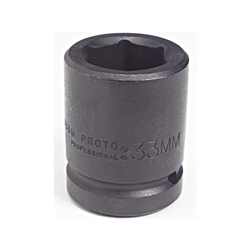 Proto J10058M, Proto - 1" Drive Impact Socket 58 mm - 6 Point