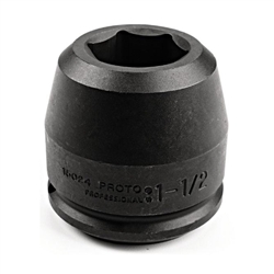 Proto J15033, Proto - 1-1/2" Drive Impact Socket 2-1/16" - 6 Point