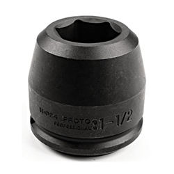 Proto J15034, Proto - 1-1/2" Drive Impact Socket 2-1/8" - 6 Point