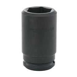 Proto J15034L, Proto - 1-1/2" Drive Deep Impact Socket 2-1/8" - 6 Point