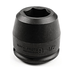 Proto J15036, Proto - 1-1/2" Drive Impact Socket 2-1/4" - 6 Point