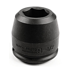 Proto J15042, Proto - 1-1/2" Drive Impact Socket 2-5/8" - 6 Point