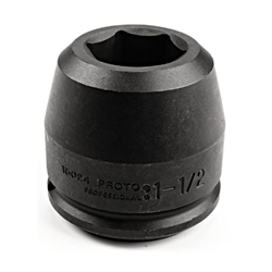 Proto J15043, Proto - 1-1/2" Drive Impact Socket 2-11/16" - 6 Point