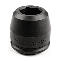 Proto J15050, Proto - 1-1/2" Drive Impact Socket 3-1/8" - 6 Point