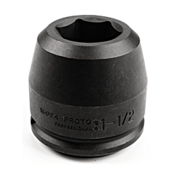 Proto J15059, Proto - 1-1/2" Drive Impact Socket 3-11/16" - 6 Point