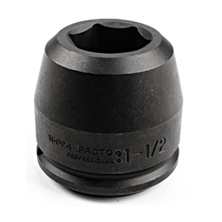 Proto J15063, Proto - 1-1/2" Drive Impact Socket 3-15/16" - 6 Point