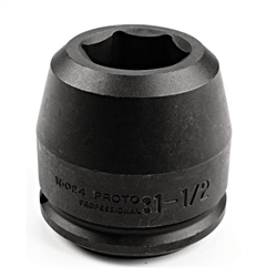 Proto J15066, Proto - 1-1/2" Drive Impact Socket 4-1/8" - 6 Point