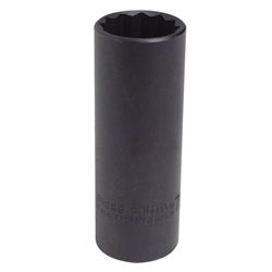 Proto J5330B, Proto - 1/2" Drive Black Oxide Deep Socket 15/16" - 12 Point