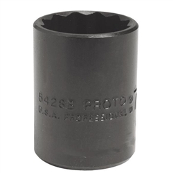 Proto J5442B, Proto - 1/2" Drive Black Oxide Socket 1-5/16" - 12 Point