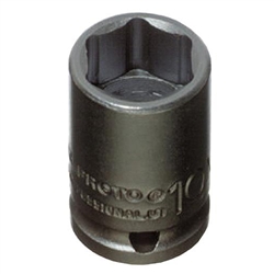 Proto J6904M, Proto - 1/4" Drive Impact Socket 4 mm - 6 Point