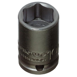 Proto J6911M, Proto - 1/4" Drive Impact Socket 11 mm - 6 Point