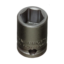 Proto J7212M, Proto - 3/8" Drive Impact Socket 12 mm - 6 Point