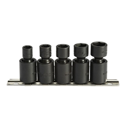 Proto J72142, Proto - 3/8" Drive 5 Piece Universal Impact Socket Set - 6 Point