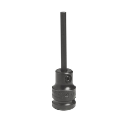 Proto J7290-6M, Proto - 3/8" Drive Hex Bit Impact Socket - 6 mm