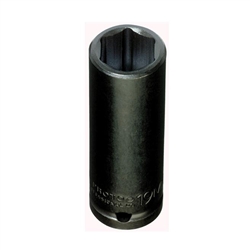 Proto J7308M, Proto - 1/2" Drive Deep Impact Socket 8 mm - 6 Point