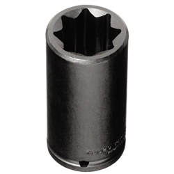 Proto J7318S, Proto - 1/2" Drive Deep Impact Socket 9/16" - 8 Point