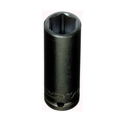 Proto J7321M, Proto - 1/2" Drive Deep Impact Socket 21 mm - 6 Point