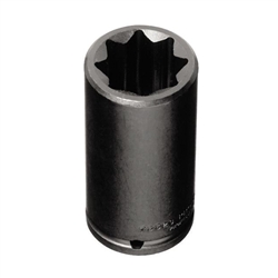 Proto J7322S, Proto - 1/2" Drive Deep Impact Socket 11/16" - 8 Point