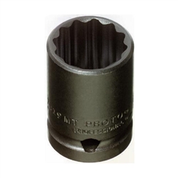 Proto J7410MT, Proto - 1/2" Drive Thin Wall Impact Socket 10 mm - 12 Point