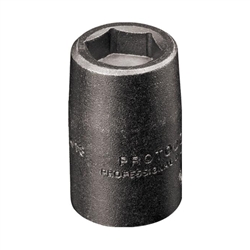 Proto J7412HF, Proto - 1/2" Drive High Strength Magnetic Impact Socket 3/8" - 6 Point