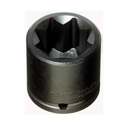 Proto J7412S, Proto - 1/2" Drive Impact Socket 3/8" - 8 Point