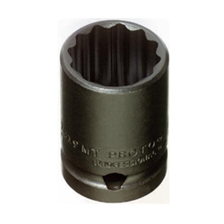 Proto J7417MT, Proto - 1/2" Drive Thin Wall Impact Socket 17 mm - 12 Point