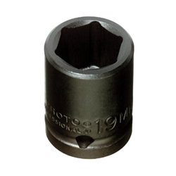 Proto J7418M, Proto - 1/2" Drive Impact Socket 18 mm - 6 Point