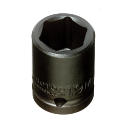 Proto J7420M, Proto - 1/2" Drive Impact Socket 20 mm - 6 Point