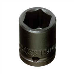 Proto J7421M, Proto - 1/2" Drive Impact Socket 21 mm - 6 Point