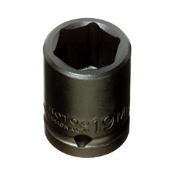 Proto J7425M, Proto - 1/2" Drive Impact Socket 25 mm - 6 Point