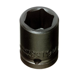 Proto J7427M, Proto - 1/2" Drive Impact Socket 27 mm - 6 Point