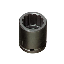 Proto J7432, Proto - 1/2" Drive Impact Socket 1" - 12 Point