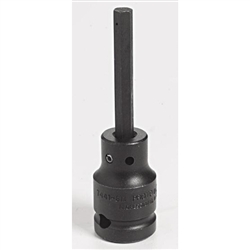 Proto J74411-4, Proto 1/2" Drive Hex Bit Impact Socket - 1/4"