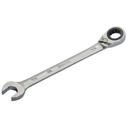 Proto JSCVM13T, Proto - Full Polish Combination Reversible Ratcheting Wrench 13 mm - 12 Point